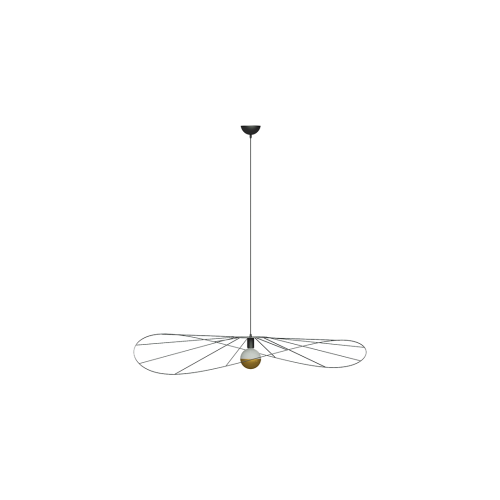 Lampa wisząca ESKOLA 140 czarna