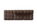 Sofa modułowa 3-osobowa Bellis brązowa mocca P/L