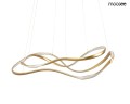 MOOSEE lampa wisząca WAVES 2 złota