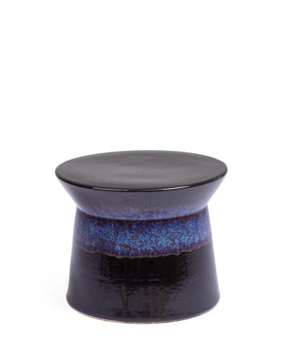 Ceramiczny stolik kawowy Baraki Blue H30