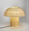 Rattanowa lampka nocna Irele beżowa H40