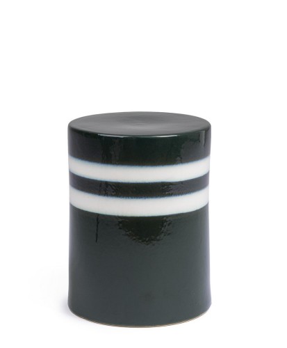 Ceramiczny stolik kawowy vintage Zalemo zielony H43