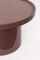 Stolik kawowy Otilia ceglany ⌀70