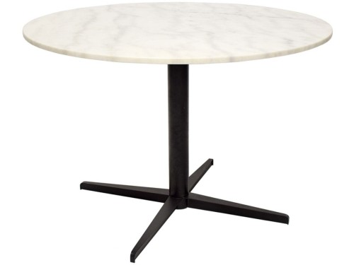 Stół Marmur Czarne Nogi