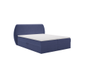 Łóżko kontynentalne Yoko granatowe