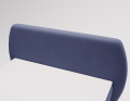 Łóżko kontynentalne Yoko granatowe