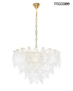 Szklana lampa wisząca MOOSEE SCARLETT 60 - złota