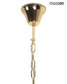 Nowoczesna lampa wisząca MOOSEE LUMA 60 - złoto i kryształy