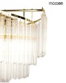 Nowoczesna lampa wisząca MOOSEE LUMA 60 - złoto i kryształy