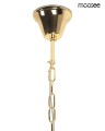 Elegancka lampa wisząca MOOSEE LUMA 80 złoto i kryształy
