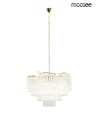 Elegancka lampa wisząca MOOSEE LUMA 80 złoto i kryształy