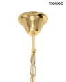 Szklana lampa wisząca MOOSEE SCARLETT 80 złota