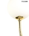 Złota lampa wisząca z mlecznymi kloszami MOOSEE GRACIA