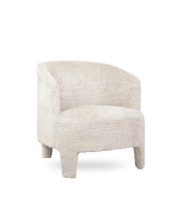 Fotel w beżowej tkaninie MaMaison OSCAR