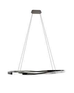 Czarna lampa wisząca MOOSEE ANILLO 120 