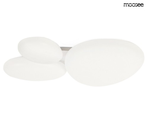 Biała designerska lampa sufitowa / plafon MOOSEE CLOUD 3