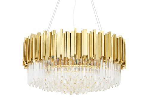 Nowoczesna lampa wisząca Imperial Gold 80 w kolorze złotym