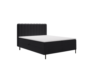 Łóżko kontynentalne Cozy czarne