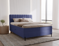 Łóżko kontynentalne Cozy granatowe