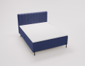 Łóżko kontynentalne Cozy granatowe