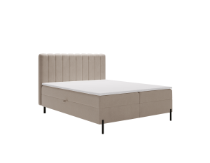 Łóżko kontynentalne Cozy beżowe