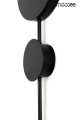 Podwójna lampa ścienna SHADOW 2 MOOSEE czarna