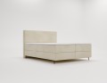 Łóżko kontynentalne Eternity beżowe
