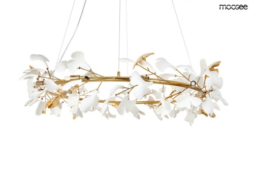 Elegancka lampa wisząca FLORA 100 MOOSEE złota
