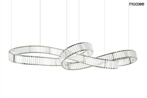 Unikatowa lampa wisząca WAVE 160B chrom