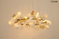 Finezyjna lampa wisząca FLORA 80 MOOSEE złota
