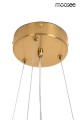 Finezyjna lampa wisząca FLORA 80 MOOSEE złota
