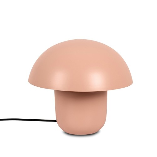 Minimalistyczna lampa stołowa MUSHROOM 27 cm KARE brzoskwiniowa