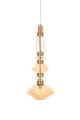 Minimalistyczna lampa wisząca MOOSEE VASO złota