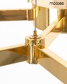 Elegancka lampa wisząca MOOSEE TUBS 18 złota