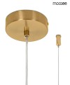 Obszerna lampa wisząca FLORA 250 PP MOOSEE złota