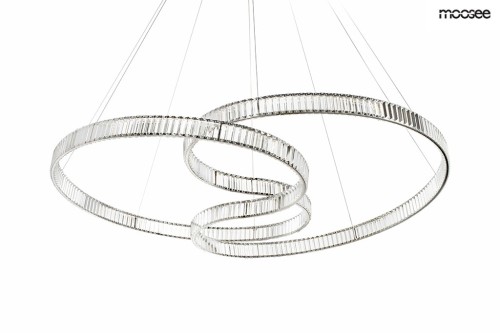 Designerska lampa wisząca MOOSEE WAVE 160A chrom