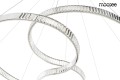 Designerska lampa wisząca MOOSEE WAVE 160A chrom