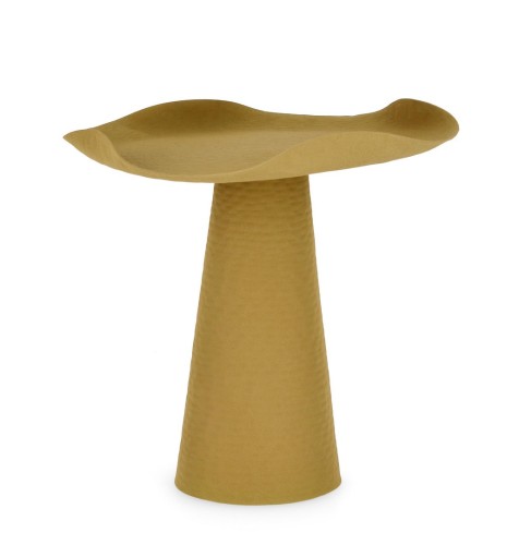 Musztardowy stolik kawowy Lalita