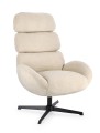 Elegancki fotel wypoczynkowy Vilante beż