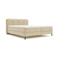 Łóżko kontynentalne Roll ecru