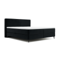 Łóżko kontynentalne Eternity czarne