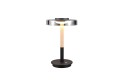 Lampa biurkowa Celeste czarna / dymiona