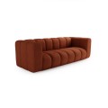 Modułowa sofa 3-osobowa Berry Duo ceglasty brąz