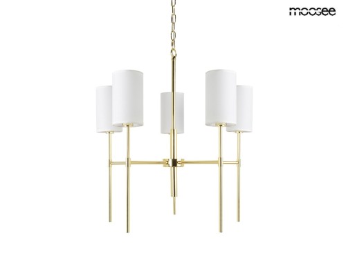 Złota lampa wisząca MOOSEE IMPERIO 5