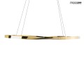 Złota stylowa lampa wisząca MOOSEE  ANILLO 120 