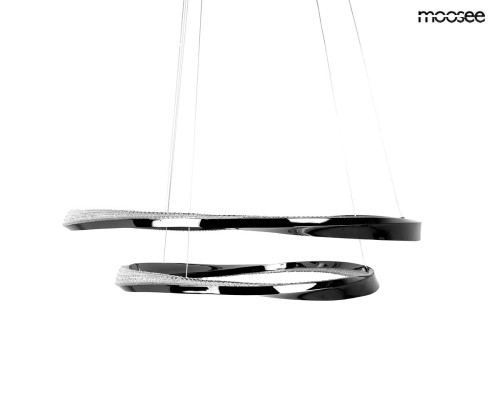Nowoczesna lampa wisząca MOOSEE ANILLO 2 czarna