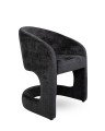 Czarne krzesło MaMaison SHELLY