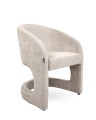 Beżowe krzesło MaMaison SHELLY