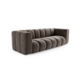 Modułowa sofa 3-osobowa Berry Duo brązowy velvet Mokka