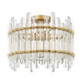 Lampa sufitowa Alexandria złota glamour
